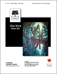 Klee Wyck SAB choral sheet music cover